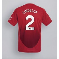 Dres Manchester United Victor Lindelof #2 Domáci 2024-25 Krátky Rukáv